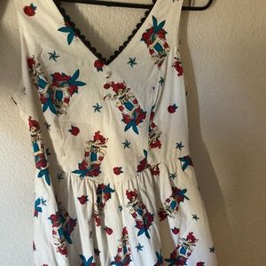 Hot Topic Little Mermaid Ariel Retro Dress